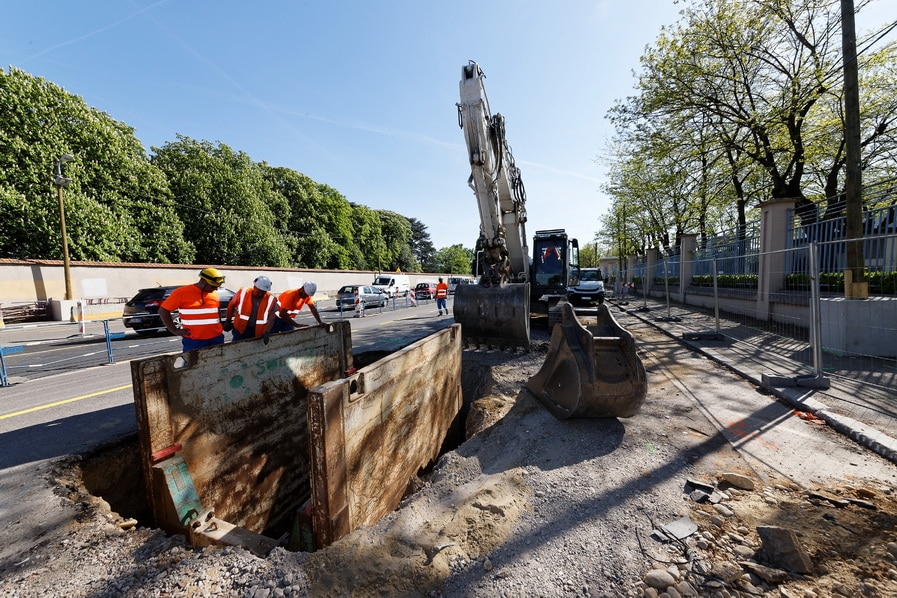 Reportage chantier BTP Saône-et-Loire — Romain Rubini photographe 71
