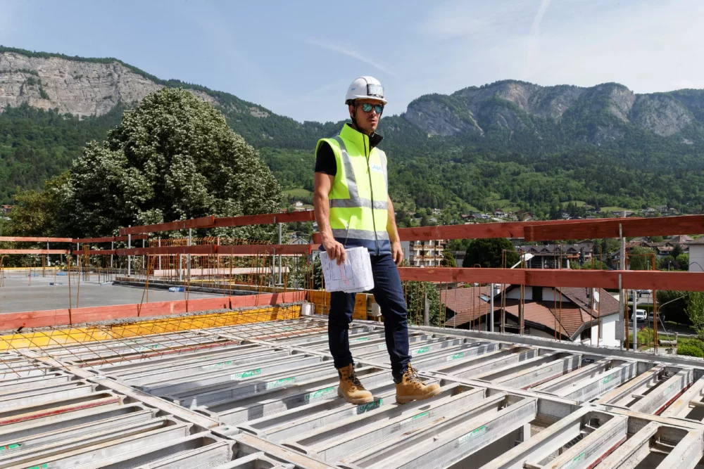 Romain Rubini, photographe de chantier à Lyon – suivi de construction