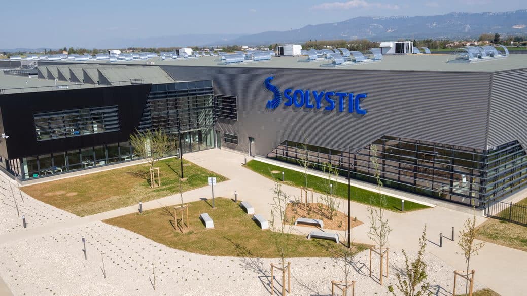 Photographe BTP Drôme — drone site industriel Solystic Alixan Vercors — Romain Rubini