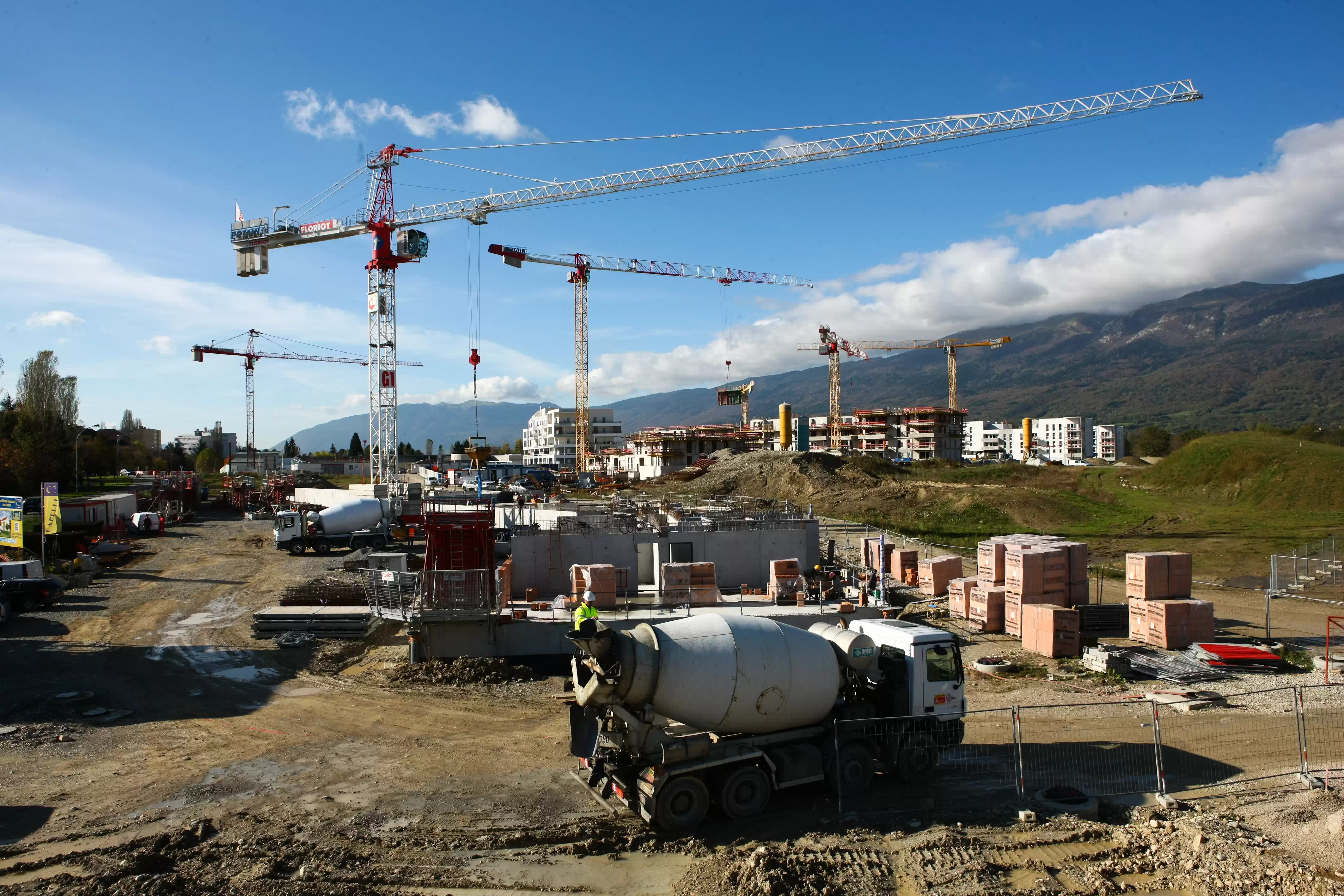 Construction lotissements Rhône-Alpes Floriot Habitat — reportage photographique Romain Rubini