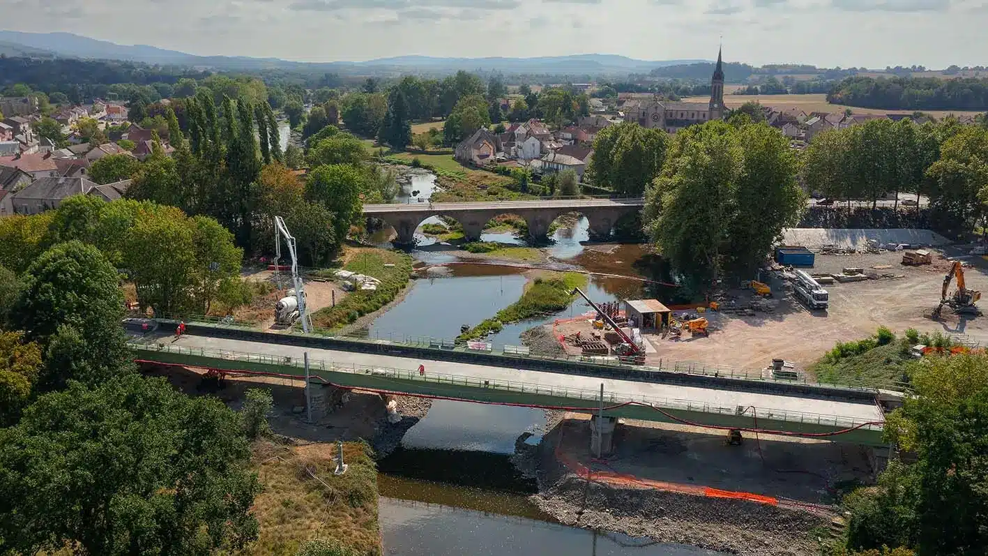 Photographe BTP Saône-et-Loire — reportage chantier Pra Arroux — Romain Rubini