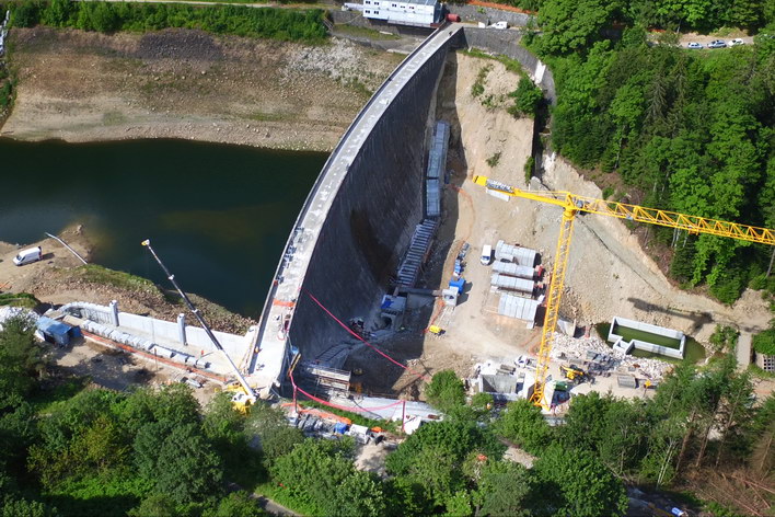 Barrage du Pas du Riot Saint-Étienne — reportage photographique ouvrage hydraulique Loire — Romain Rubini