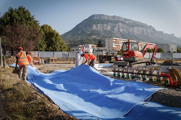 Photographe BTP Grenoble Isère — chantier industriel — Romain Rubini