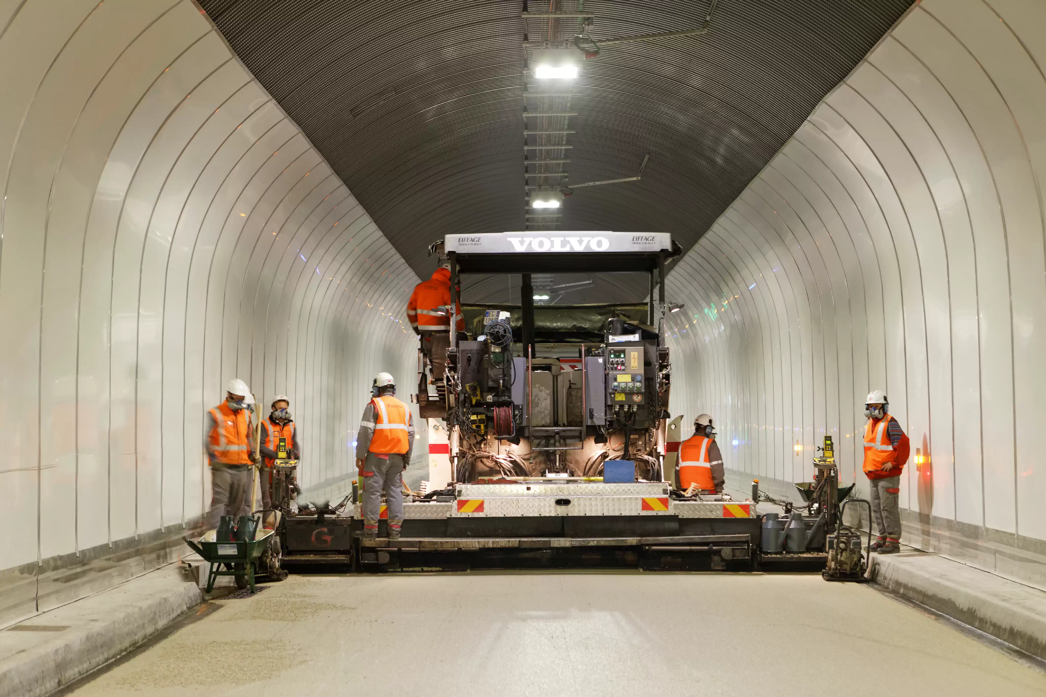 Suivi chantier tunnel — Romain Rubini