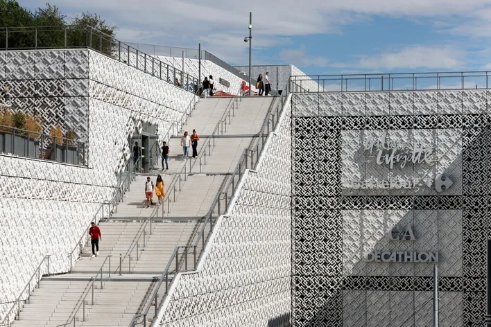 Îlot Lafayette Part-Dieu Lyon, illustration Icade — perspective urbaine — photographe d'architecture
