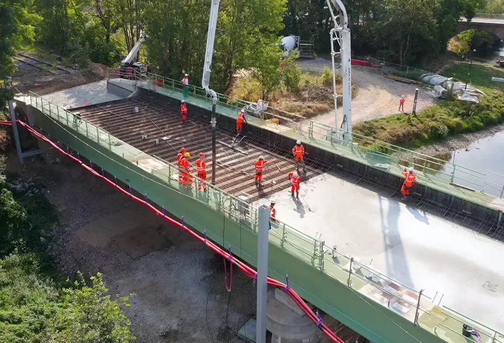 Reportage photo et vidéo de chantier à Lyon réalisé par drone